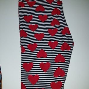 OS LuLaRoe Valentine's day leggings